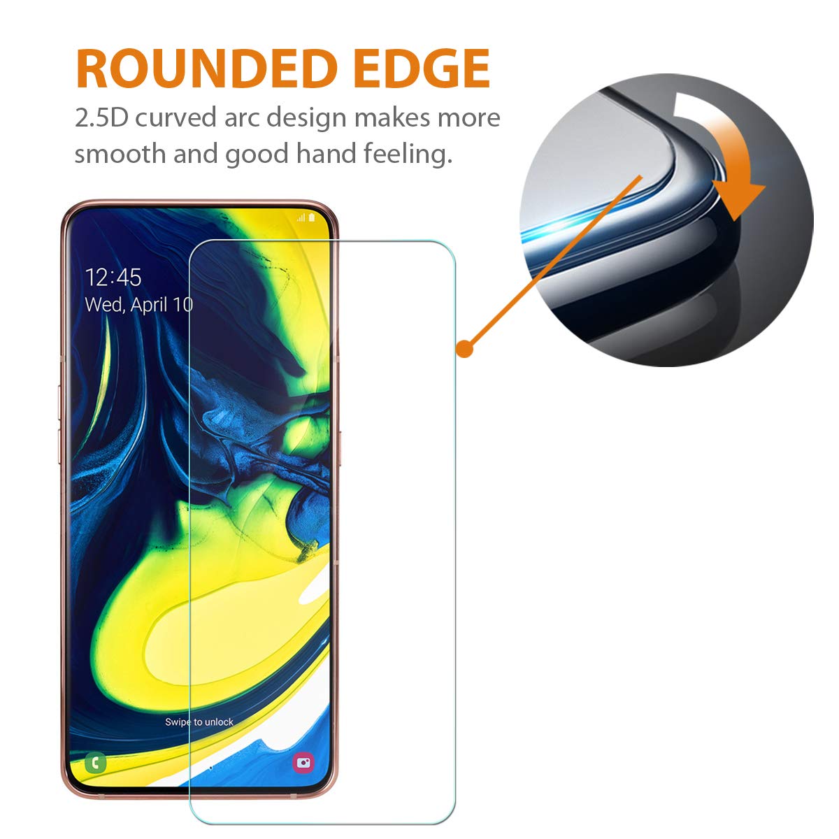 Bakeey-High-Definition-Tempered-Glass-Screen-Protector-for-Samsung-Galaxy-A80-2019-1535252-3